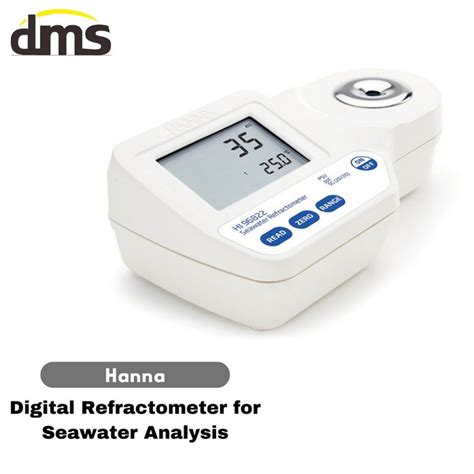 hanna digital refractometer hi 96822|hanna digital refractometer hi 96811.